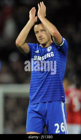 JOHN TERRY CHELSEA FC CHELSEA FC OLD TRAFFORD MANCHESTER ENGLAND 26. Oktober 2014 Stockfoto