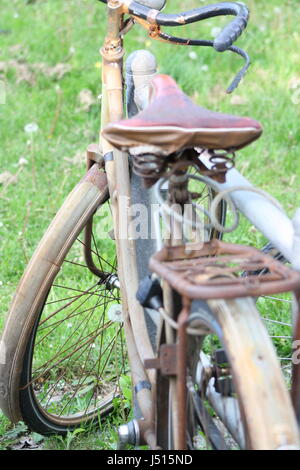 Rostige Fahrrad Stockfoto