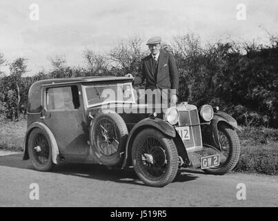 1932 MG Magna F Typ salonette Stockfoto