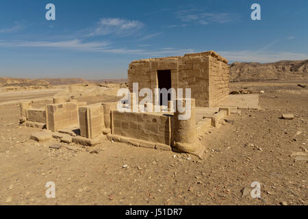 Tempel der Hathor und Nekhbet in El Kab gewidmet, Ostufer des Nils, Oberägypten Stockfoto