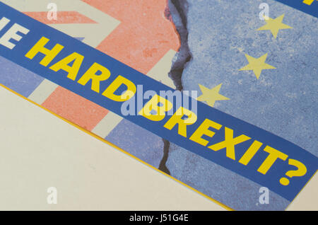 Brexit-Kampagne Stockfoto