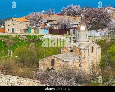 Mittelalterlichen iberischen Kirche in Feodosia, Krim, Russland Stockfoto