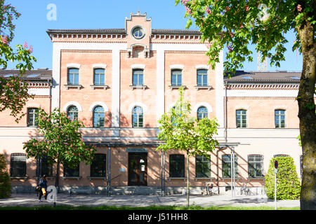 Rathaus (Town Hall), Rosenheim, Oberbayern, Oberbayern, Bayern, Bayern, Deutschland Stockfoto