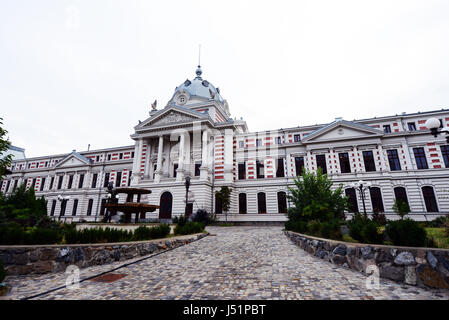 Colțea Krankenhaus - ein grosses Krankenhaus in einem wunderschönen, alten Gebäude im Zentrum von Bukarest. Stockfoto