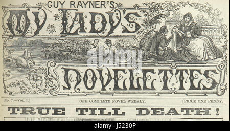 Abbildung Seite 105 von "Guy Rayner My Lady Novellettes" entnommen Stockfoto