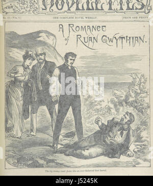 Abbildung Seite 185 "Guy Rayner My Lady Novellettes" entnommen Stockfoto