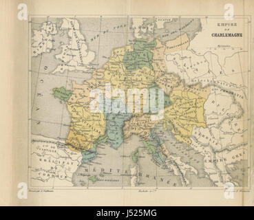 Bild entnommen Seite 191 von "Récits d ' Histoire de France, zusammengestellt von M. Seignobos. Mit biographischen und geographischer Index, Erläuterungen und ein Vokabular von A. Esclangon bearbeitet. ... Mit Abbildungen und Karten. Einzige autorisierte Ausgabe " Stockfoto