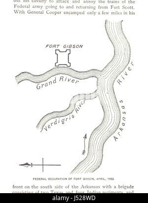 Bild von Seite 107 von "The Civil War an der Grenze. Eine Erzählung von Vorgängen in Kansas, Missouri, Arkansas und das Indianer-Territorium in den Jahren 1861-62 (1863-65), basierend auf den offiziellen Berichten... Zweite Auflage, überarbeitet. [Mit Porträts ein Stockfoto