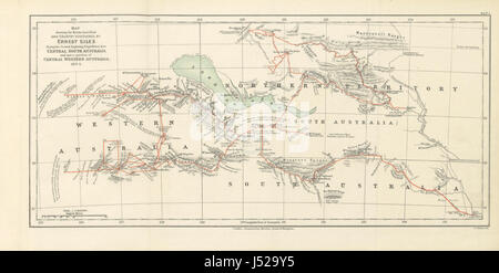 Bild von Seite 211 "Australien zweimal durchlaufen... Eine Erzählung, zusammengestellt aus den Zeitschriften der fünf wird erkunden Expeditionen... von 1872 bis 1876... Mit Karten und Illustrationen Stockfoto