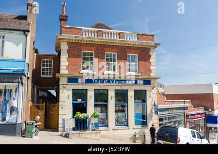 Malvern Tourismusbüro in Great Malvern, Worcestershire Stockfoto