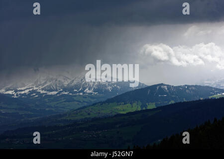 Pfänderbahn, Pfänder Bei Bregenz am Bodensee Stockfoto