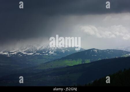 Pfänderbahn, Pfänder Bei Bregenz am Bodensee Stockfoto