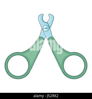 Haustier Nagel Klipper Symbol, Cartoon-Stil Stock Vektor