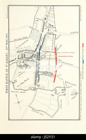 Bild entnommen Seite 233 von "Lancaster und York: ein Jahrhundert der englischen Geschichte, - n. 1399 - 1485... Mit Karten und Illustrationen. (Index von Francis M. Jackson.) " Stockfoto