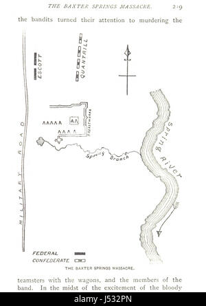 Bild entnommen Seite 251 von "The Civil War an der Grenze. Eine Erzählung von Vorgängen in Kansas, Missouri, Arkansas und das Indianer-Territorium in den Jahren 1861-62 (1863-65), basierend auf den offiziellen Berichten... Zweite Auflage, überarbeitet. [Mit Porträts ein Stockfoto