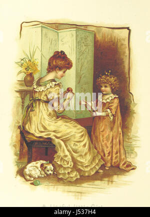 Bild von Seite 28 der "Bonnie Bairns. Illustriert von H. Jackson. Bearbeitet von Edric Vredenburg. Verse von E. M. Chettle, etc. " Stockfoto