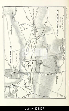 Abbildung Seite 282 entnommen "Lancaster und York: ein Jahrhundert der englischen Geschichte, - n. 1399 - 1485... Mit Karten und Illustrationen. (Index von Francis M. Jackson.) " Stockfoto