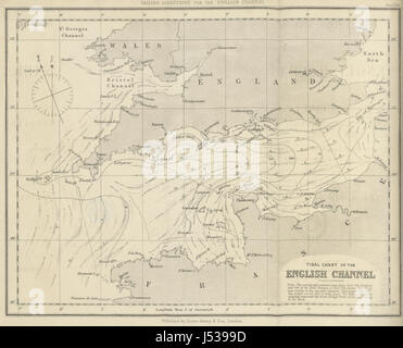 Bild von Seite 10 von "Sailing Directions für den englischen Kanal, etc." Stockfoto