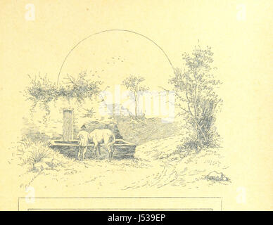 Montmartre, einst ein pulsierendes und künstlerisches Viertel in Paris, wird in dieser illustrierten Ausgabe dargestellt, die seinen Wandel von der Vergangenheit in die Gegenwart zeigt und seine kulturelle und historische Bedeutung einnimmt. Stockfoto