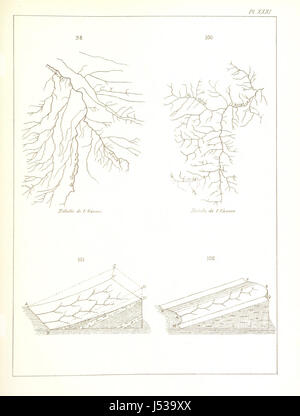 Bild von Seite 291 von "Les Formes du Terrain. Par G. De La Noë... Avec la Collaboration de Emm. de Margerie. (Planches.) " Stockfoto