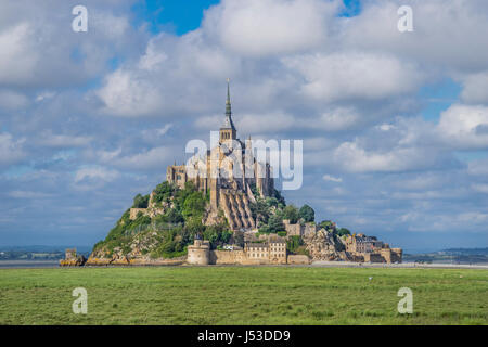 Frankreich, Normandie, Mont Saint-Michel Stockfoto