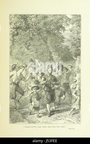 Eine Sammlung populärer altenglischer Balladen, die traditionelle Musik und Geschichten aus der Vergangenheit repräsentieren und kulturelle Werte, soziale Normen und die Geschichte des frühen Englands widerspiegeln. Stockfoto