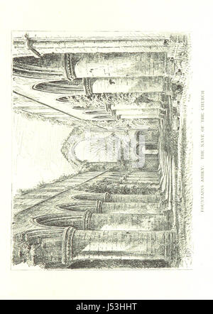 Bild entnommen Seite 115 von ' The ruiniert Abteien von Yorkshire... Mit vielen Illustrationen von A. Brunet Debaines und H. Toussaint. Neue Ausgabe " Stockfoto