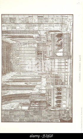 Dieser Reiseleiter bietet einen historischen und architektonischen Überblick über die Pfarrkirche St. Oswald in Ashburne, Derbyshire, und zeigt ihre religiöse und kulturelle Bedeutung. Stockfoto