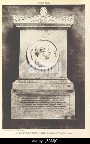 Bild entnommen Seite 364 "La Necropoli di Staglieno, etc. [mit Platten.]" Stockfoto