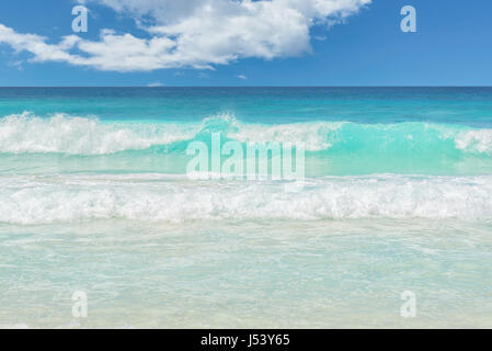 Atemberaubenden blauen Meer in Miami Beach. South Beach Miami Florida. Stockfoto