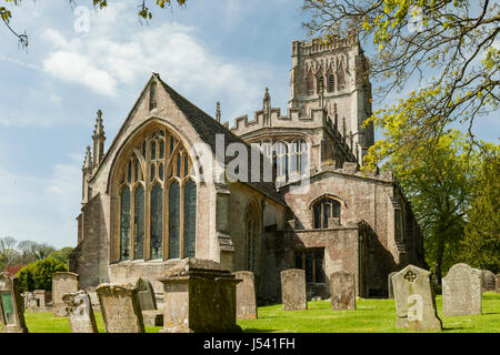 St Peter & Paul Kirche in Northleach, Cotswolds, Gloucestershire, England. Stockfoto