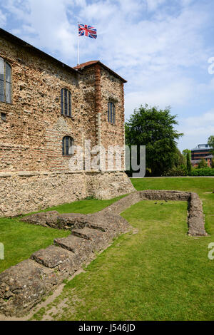 Colchester Castle, Colchester, Essex, England, Vereinigtes Königreich Stockfoto