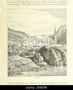 Bild entnommen Seite 395 von "der Schweiz, seine Berge, Seen und Täler. Mit... Illustrationen. Neue und überarbeitete Auflage " Stockfoto