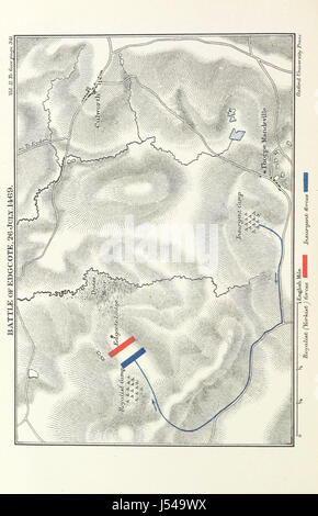 Bild entnommen Seite 404 von "Lancaster und York: ein Jahrhundert der englischen Geschichte, - n. 1399 - 1485... Mit Karten und Illustrationen. (Index von Francis M. Jackson.) " Stockfoto