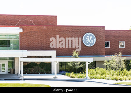 Cincinnati - ca. Mai 2017: Allgemeine Luftfahrt elektrische Anlage. GE Aviation ist ein Anbieter von GE90 und Sprung Düsentriebwerke XIII Stockfoto