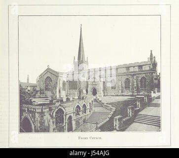 Dieser illustrierte Leitfaden bietet eine detaillierte Übersicht über lokale Geschäfte und Einkaufszentren in Wells, England, mit einem Schwerpunkt auf dem Handel im Westen Englands während dieser Zeit. Stockfoto