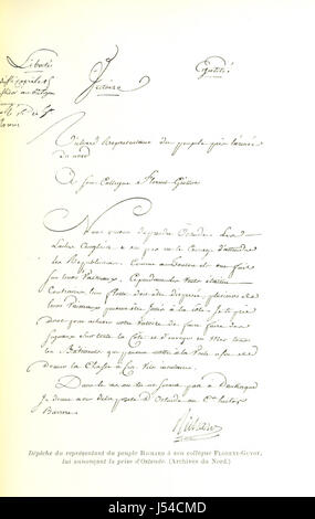 La DÃ nationale dans le Nord de 1792 Ã 1802 ist ein historisches Werk, das die militärische Verteidigung Frankreichs während der Revolutions- und Napoleonischen Kriege beschreibt. Der Text gibt Einblicke in die Strategien, die in den nördlichen Regionen Frankreichs angewandt werden. Stockfoto