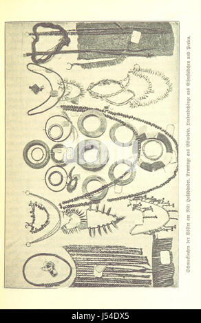 Bild entnommen Seite 449 von "Dr. Wilh. Junker Reisen in Afrika 1875-1886. Nach Seinen Tagebüchern Unter der Mitwirkung von R. Buchta Herausgegeben von Dem Reisenden... Mit... Original-Comicstrips, etc. " Stockfoto