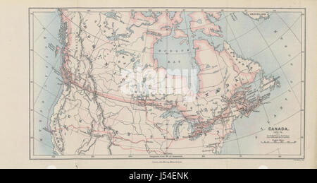 Bild entnommen Seite 457 von "My Canadian Journal 1872-8... Mit Illustrationen... Porträts und Karte " Stockfoto