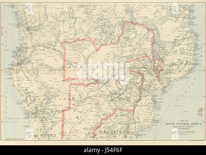 Bild entnommen Seite 461 von "Realität versus Romantik in Süd-Zentral-Afrika. Ein Bericht über eine Reise quer durch den Kontinent... Mit... Illustrationen, etc. " Stockfoto