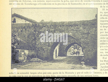 Bild von Seite 121 von "De Cantabria. Letras.-Artes.-Historia.-Su Vida tatsächlichen. [Mit Abbildungen.] " Stockfoto