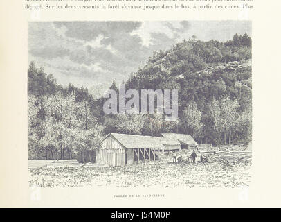 L ' Alsace; Le pays et ses Einwohner... Ouvrage Contenant 386 Gravuren et 17 Cartes Stockfoto