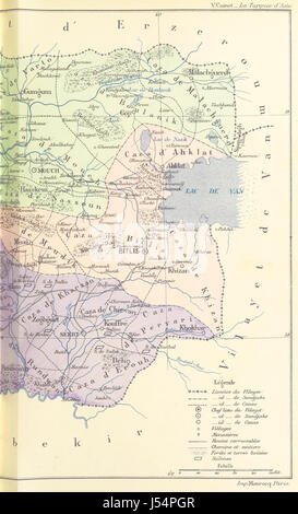 Bild entnommen Seite 553 von "La Turquie d'Asie. Géographie Verwaltungs-, Statistique, beschreibende et Bezugssystems de Chaque Provinz de l'Asie-geringfügigem. [Mit Maps.] " Stockfoto