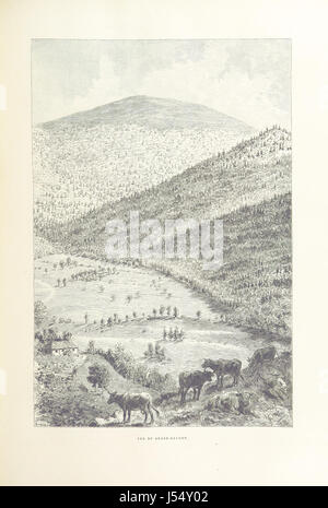 „L'Alsace; le Pays et ses habitants“ ist ein historisches Werk, das die Region Elsass, ihre Geographie und ihre Bewohner detailliert beschreibt. Das Buch enthält 386 Stiche und 17 Karten, die eine visuelle und textliche Darstellung der Kultur und Geographie der Region bieten. Stockfoto