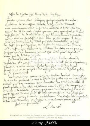 Bild entnommen Seite 649 von "La Défense Nationale Dans le Nord de 1792 À 1802... Avec la Collaboration de A. Jennepin, A. Terquem, A. Durieux et L. Quarré-Reybourbon et Une Préface par P. Legrand " Stockfoto