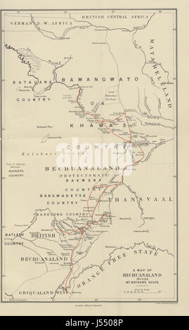 Bild entnommen Seite 651 von "Gun und Kamera im südlichen Afrika... Mit zahlreichen Abbildungen und einer Karte " Stockfoto