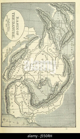 Eine neue Geographie auf die vergleichende Methode. Mit Karten und Diagramme Stockfoto