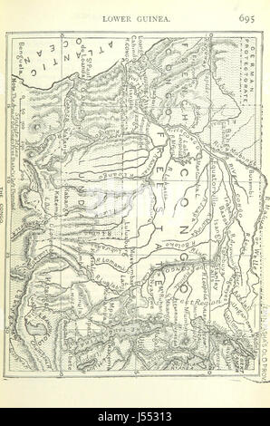 Bild entnommen Seite 701 von "The Student Geographie... Mit... Karten, etc. " Stockfoto