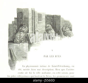 Bild von Seite 79 von "La Russie. Impressionen, Porträts, Paysages. Illustrationen de H. Lanos Stockfoto