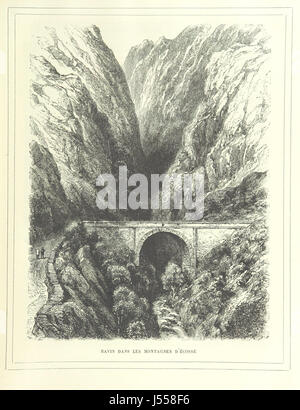 Cent tableaux de gÃ pittoresque ist ein topographisches Werk mit hundert Illustrationen, die malerische Landschaften darstellen. Das Buch bietet eine künstlerische Auseinandersetzung mit geographischen Besonderheiten und natürlicher Schönheit. Stockfoto